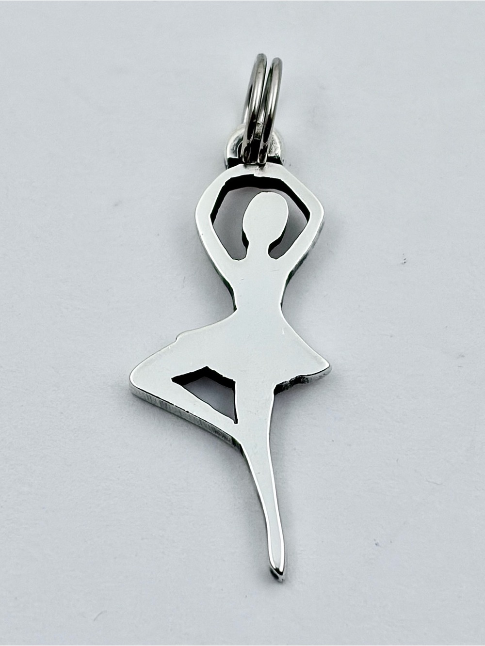 James Avery Retired Sterling Silver BALLERINA SILHOUETTE Charm